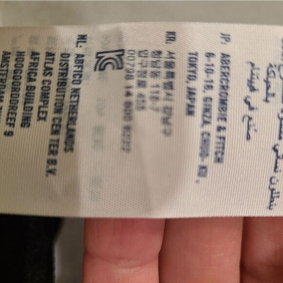 Abercrombie Girls velvet leggings size Medium - Picture 5 of 5